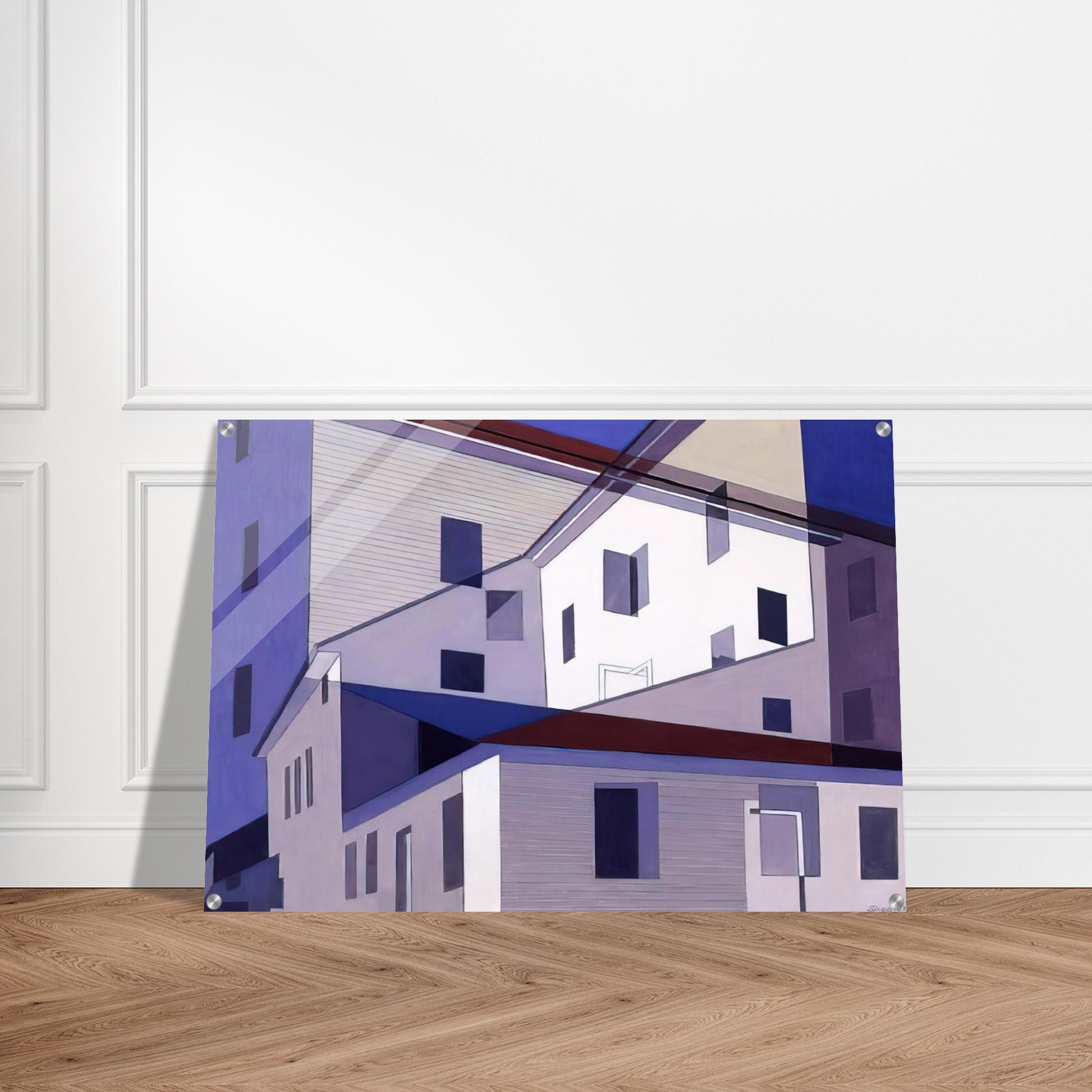 On A Shaker Theme #2 - Precisionism - Charles Sheeler Acrylic Print - 70x100 cm / 28x40″ inches