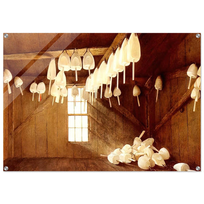 TOMORROW THE OUTER SHOALS - Andrew Wyeth Acrylic Print - 70x100 cm / 28x40″ inches