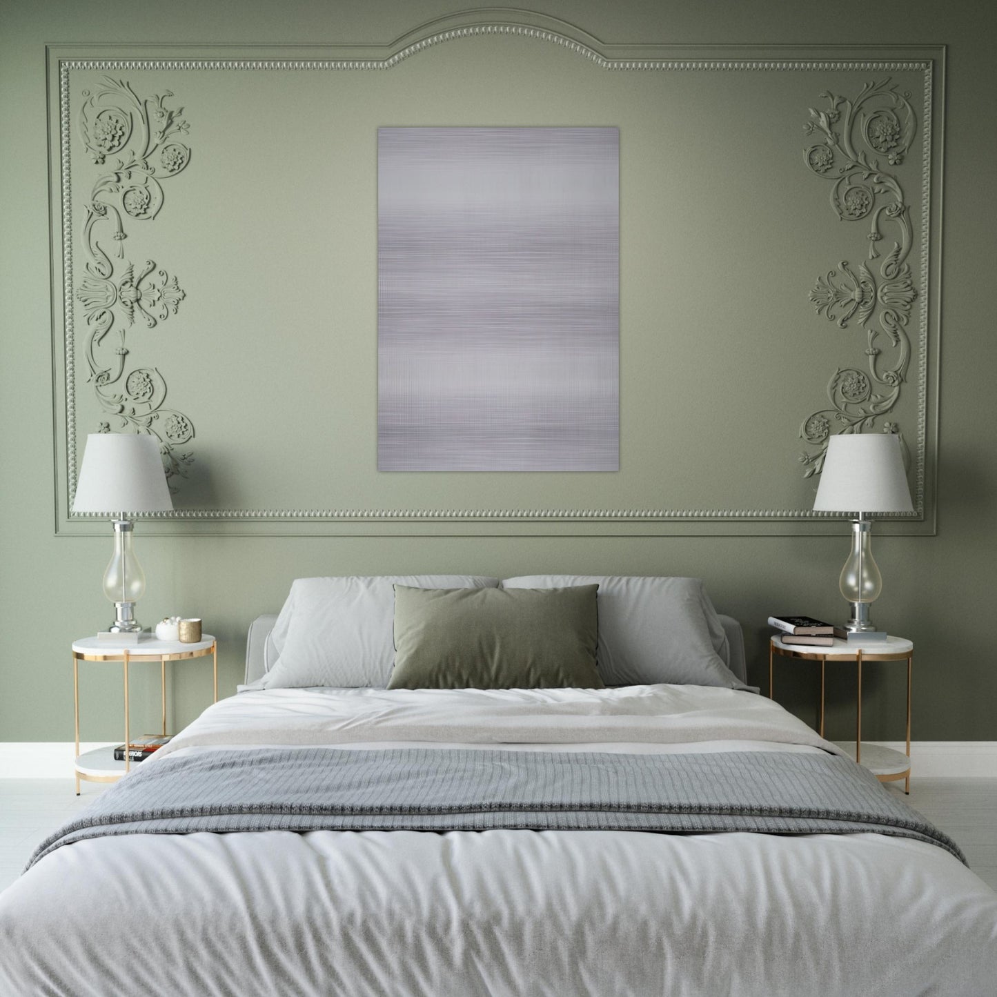 The Tree - Agnes Martin Brushed Aluminum Print - 70x100 cm / 28x40 inches | Agnes Martin Aluminum Print | Agnes Martin Prints