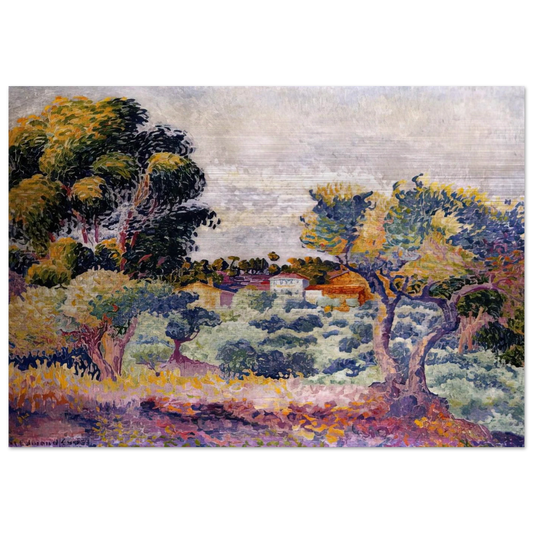 Untitled - Henri-Edmond Cross Brushed Aluminum Print - 70x100 cm / 28x40 inches | Henri-Edmond Cross Aluminum Print | Henri-Edmond Cross Prints