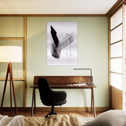 Katachi - Abstract Expressionism - Toko Shinoda Brushed Aluminum Print - 70x100 cm / 28x40 inches | Toko Shinoda Aluminum Print | Toko Shinoda Prints