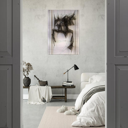 Metamorfosis Nocturno - 1960 - Manuel Rivera Brushed Aluminum Print - 70x100 cm / 28x40 inches | Manuel Rivera Aluminum Print | Manuel Rivera Prints