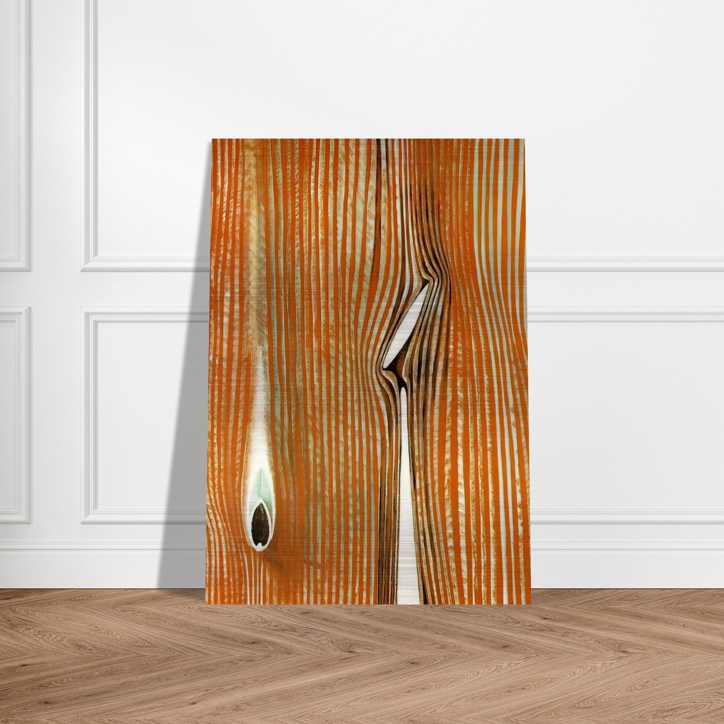 Blind swimmers Effect of a touch - Max Ernst Brushed Aluminum Print - 70x100 cm / 28x40 inches | Max Ernst Aluminum Print | Max Ernst Prints