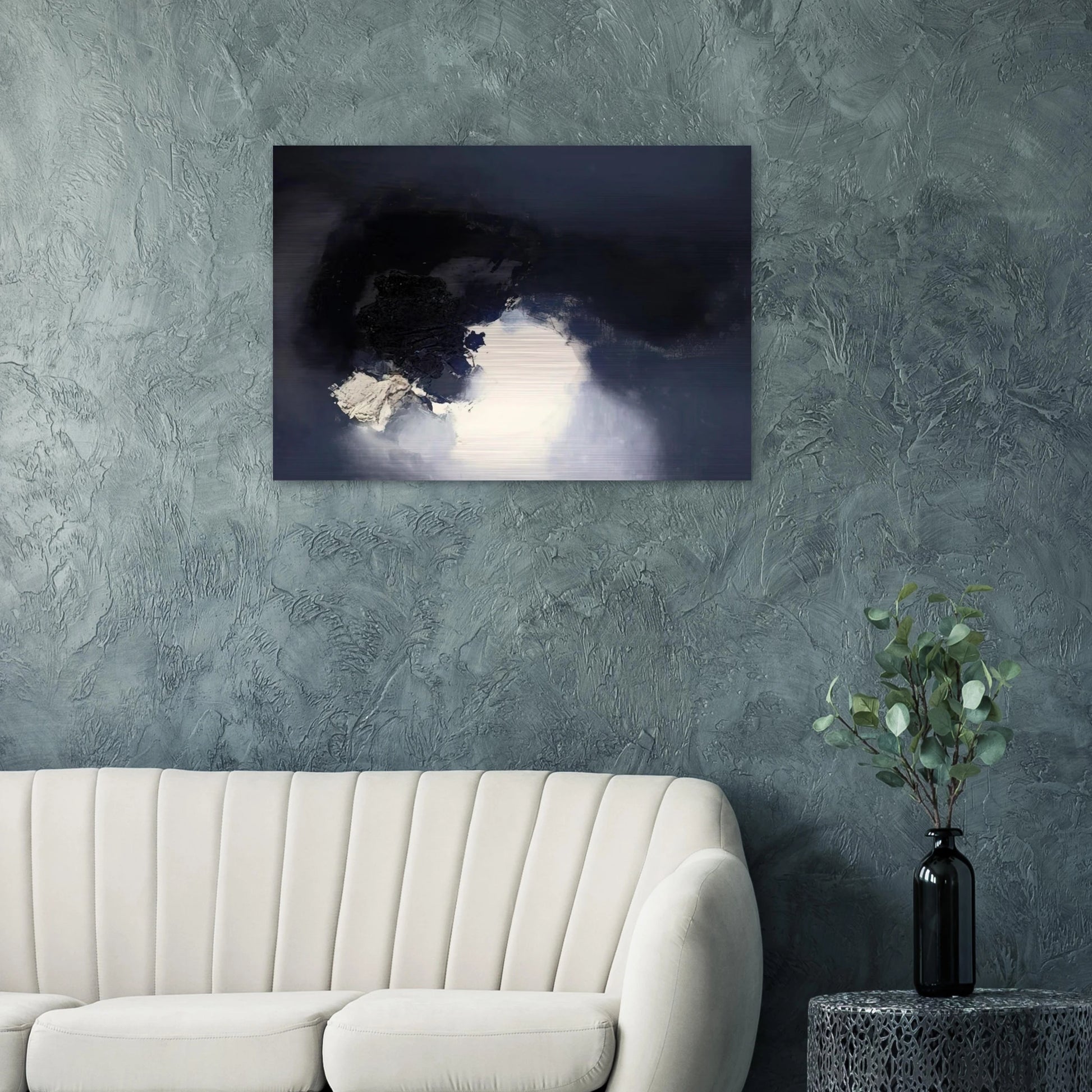 PAINTING 139 - Luis Feito Brushed Aluminum Print - 70x100 cm / 28x40 inches | Luis Feito Aluminum Print | Luis Feito Prints