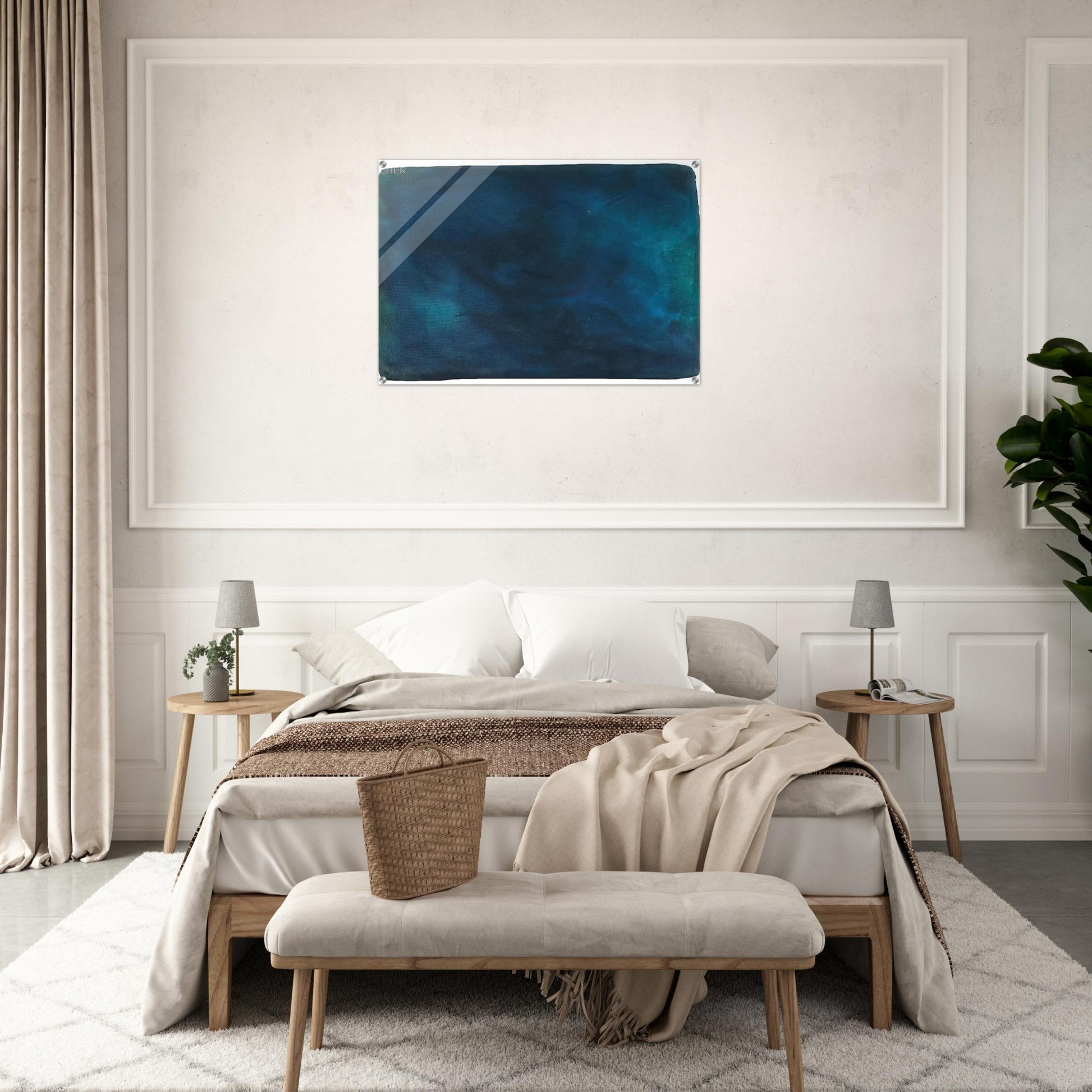 UNTITLED 1988 - Gotthard Graubner Acrylic Print - 70x100 cm / 28x40″ inches | Gotthard Graubner Wall Art | Gotthard Graubner Prints