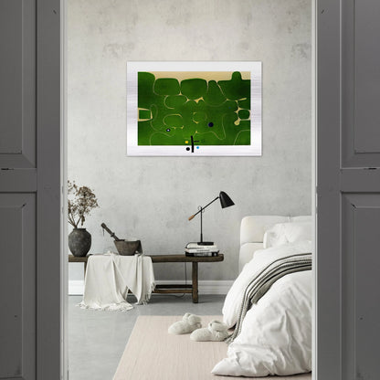 Il Labirinto della Psiche - 1986 - Victor Pasmore Brushed Aluminum Print - 70x100 cm / 28x40 inches | Victor Pasmore Aluminum Print | Victor Pasmore Prints