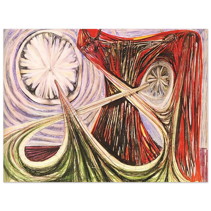 Roberto Matta - SPACE TRAVEL STAR TRAVEL 1938  75x100 cm / 30x40inches Fine Art Poster