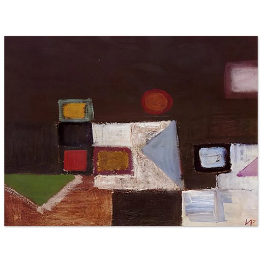 Victor Pasmore - Untitled - 1948  75x100 cm / 30x40inches Fine Art Poster