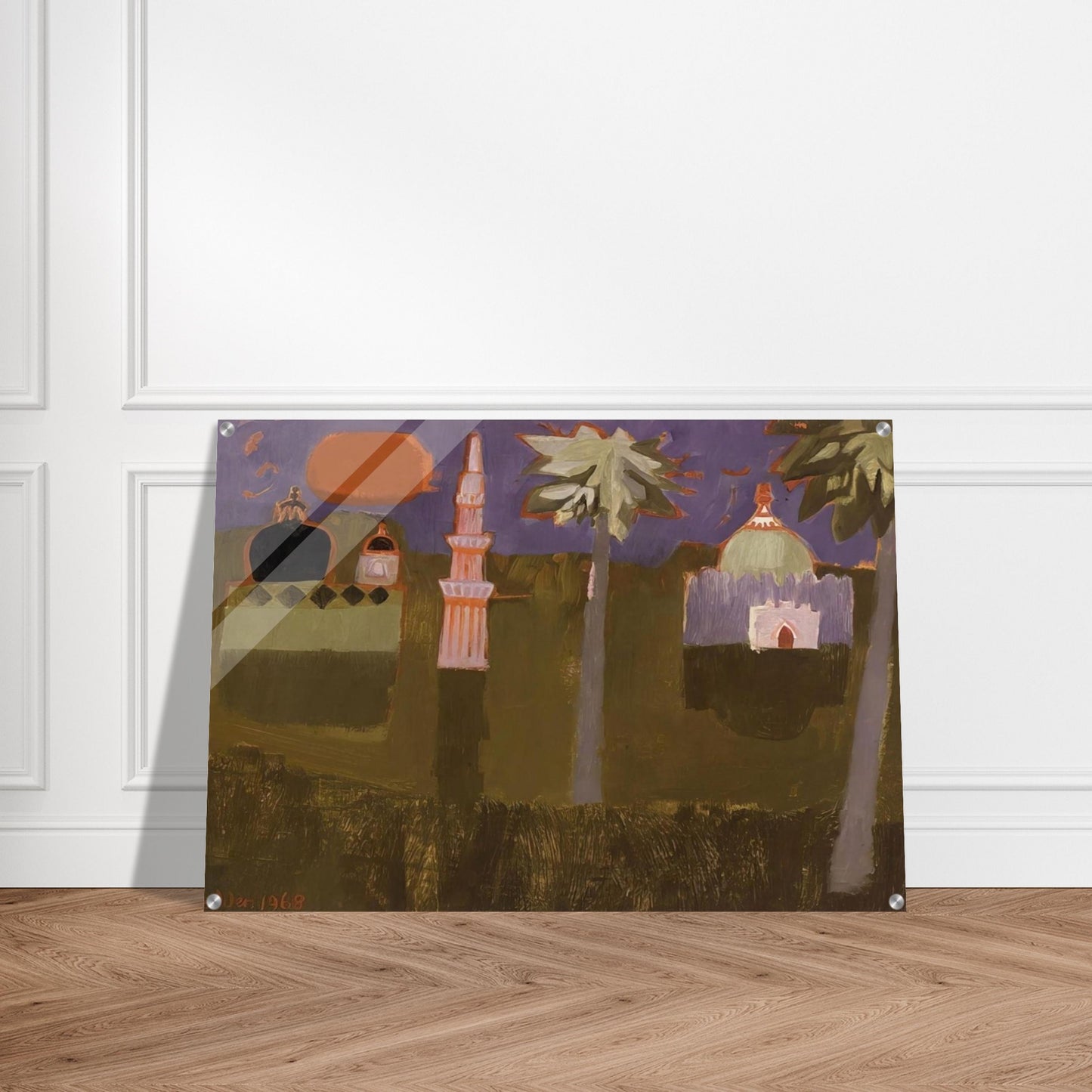Minorets - 1968 - Mary Fedden Acrylic Print - 70x100 cm / 28x40″ inches