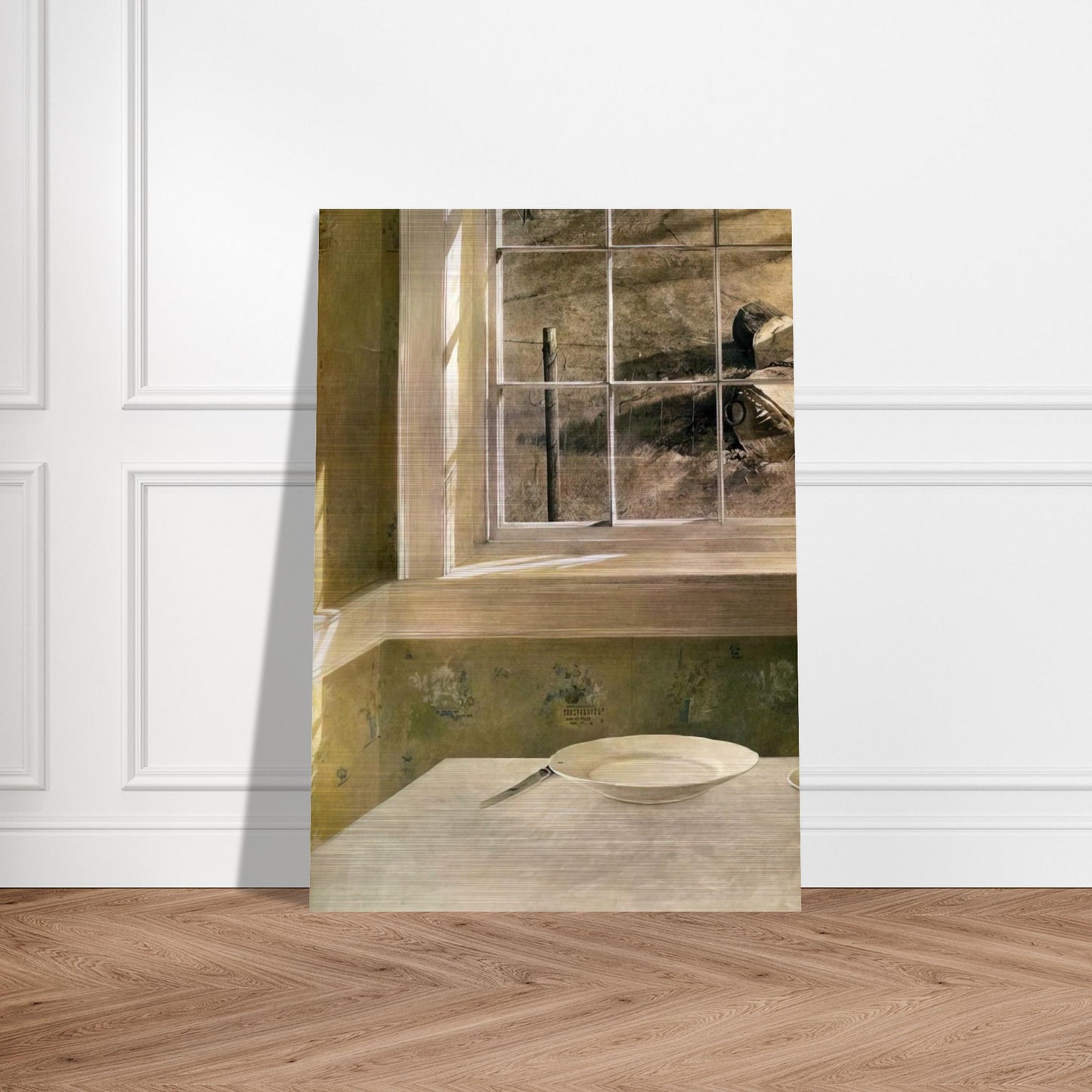 GROUNDHOG DAY - Andrew Wyeth Brushed Aluminum Print - 70x100 cm / 28x40 inches | Andrew Wyeth Aluminum Print | Andrew Wyeth Prints