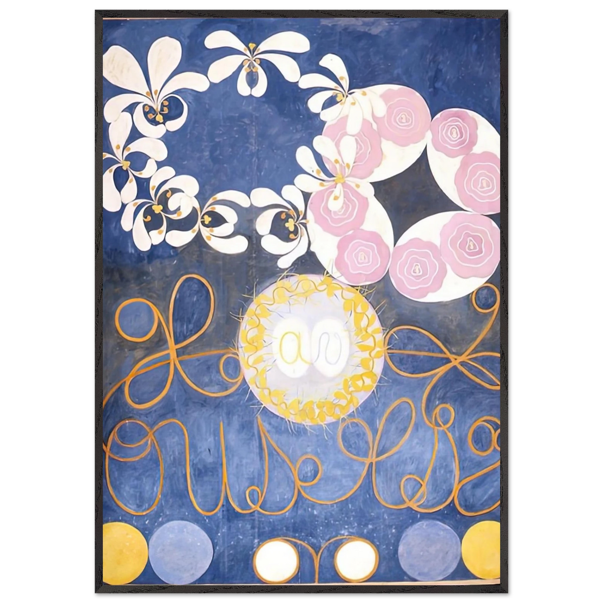 Hilma af Klint - THE TEN LARGEST 1907 Wall art - 40x50 cm / 16x20 inches - Fine Art Poster - -