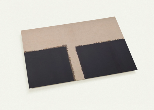 Burnt Umber  Ultramarine - 2004 By Yun Hyong-keun Pack of 10 Post Cards | Yun Hyong-keun Post Cards | A6 (10.5 x 14.8 cm) - 4.1 x 5.8 inches