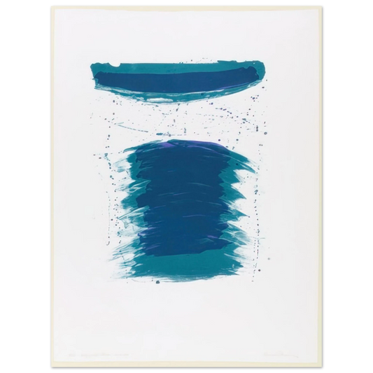 Sam Francis - Very First Stone  75x100 cm / 30x40inches Fine Art Poster