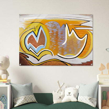 Abstract - Abstract Art - Lawren Harris Acrylic Print - 70x100 cm / 28x40″ inches