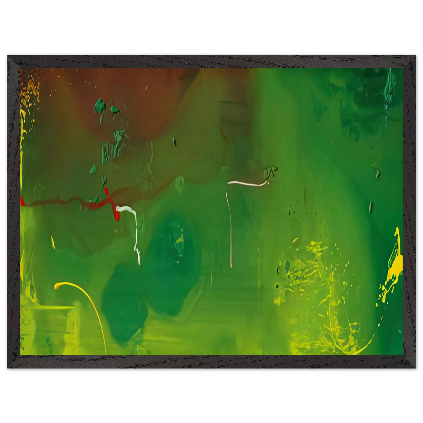 Helen Frankenthaler - Petroglyphs, 1990- Wall Art - 30x40 cm / 12x16 inches - Fine Art Poster-canvas - -