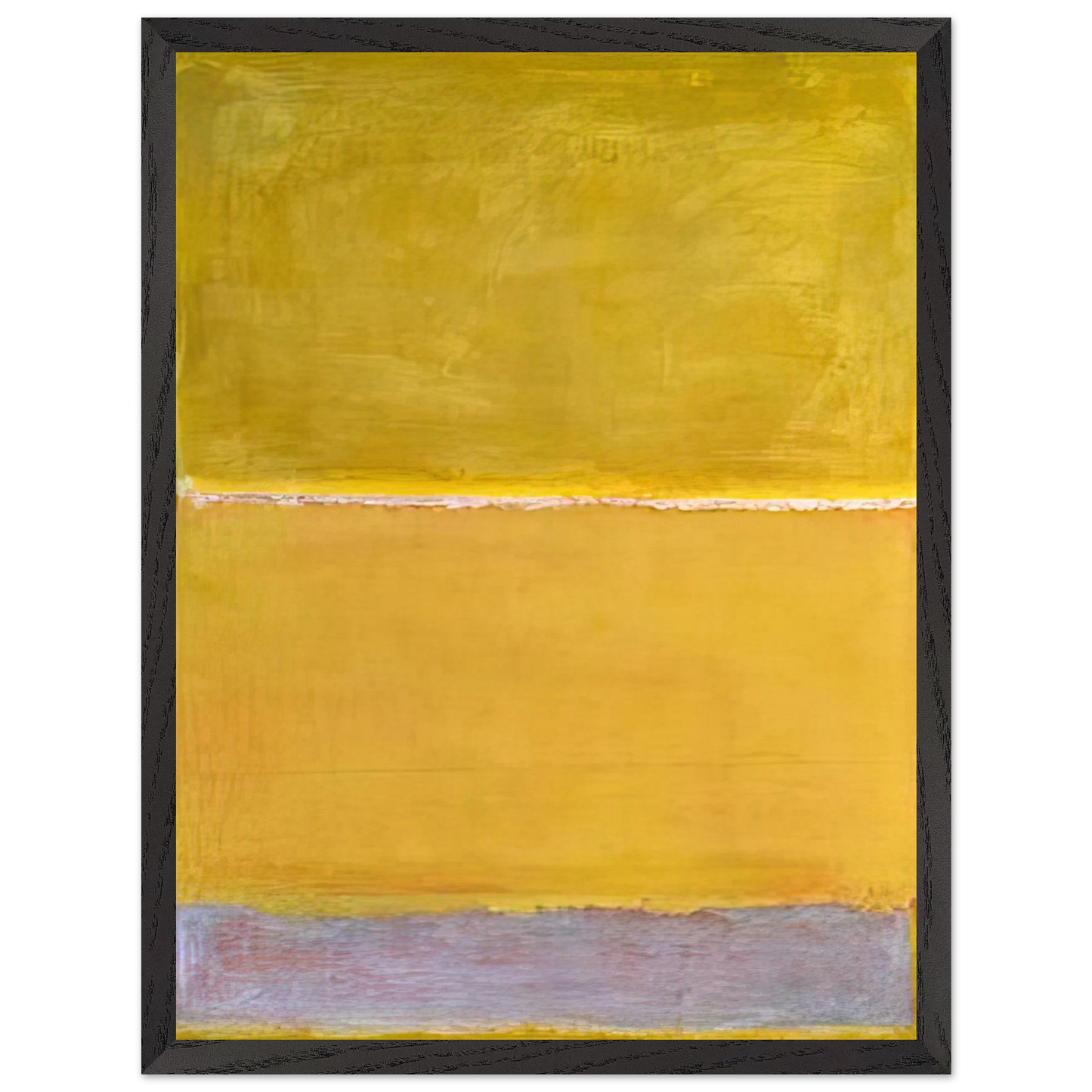 Mark Rothko - Untitled - 1952 Wall Art - 30x40 cm / 12x16 inches - Premium Wooden Framed Poster With Fine Art Paper - White frame