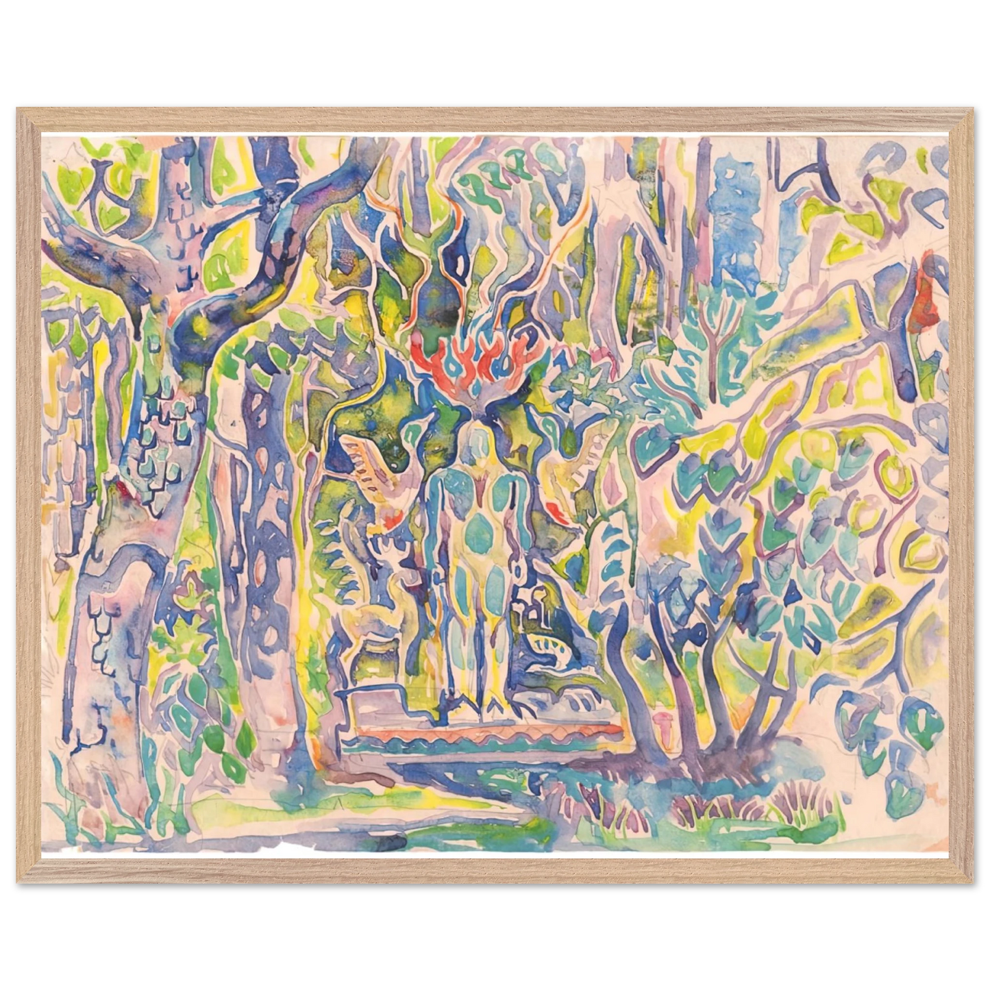 Walter Inglis Anderson - Walter Anderson Wall art - A2 (42 x 59.4  cm) - Fine Art Poster-canvas - -