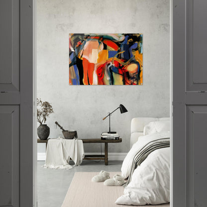 Autobiography - Abstract Expressionism - Miriam Schapiro Acrylic Print - 70x100 cm / 28x40″ inches