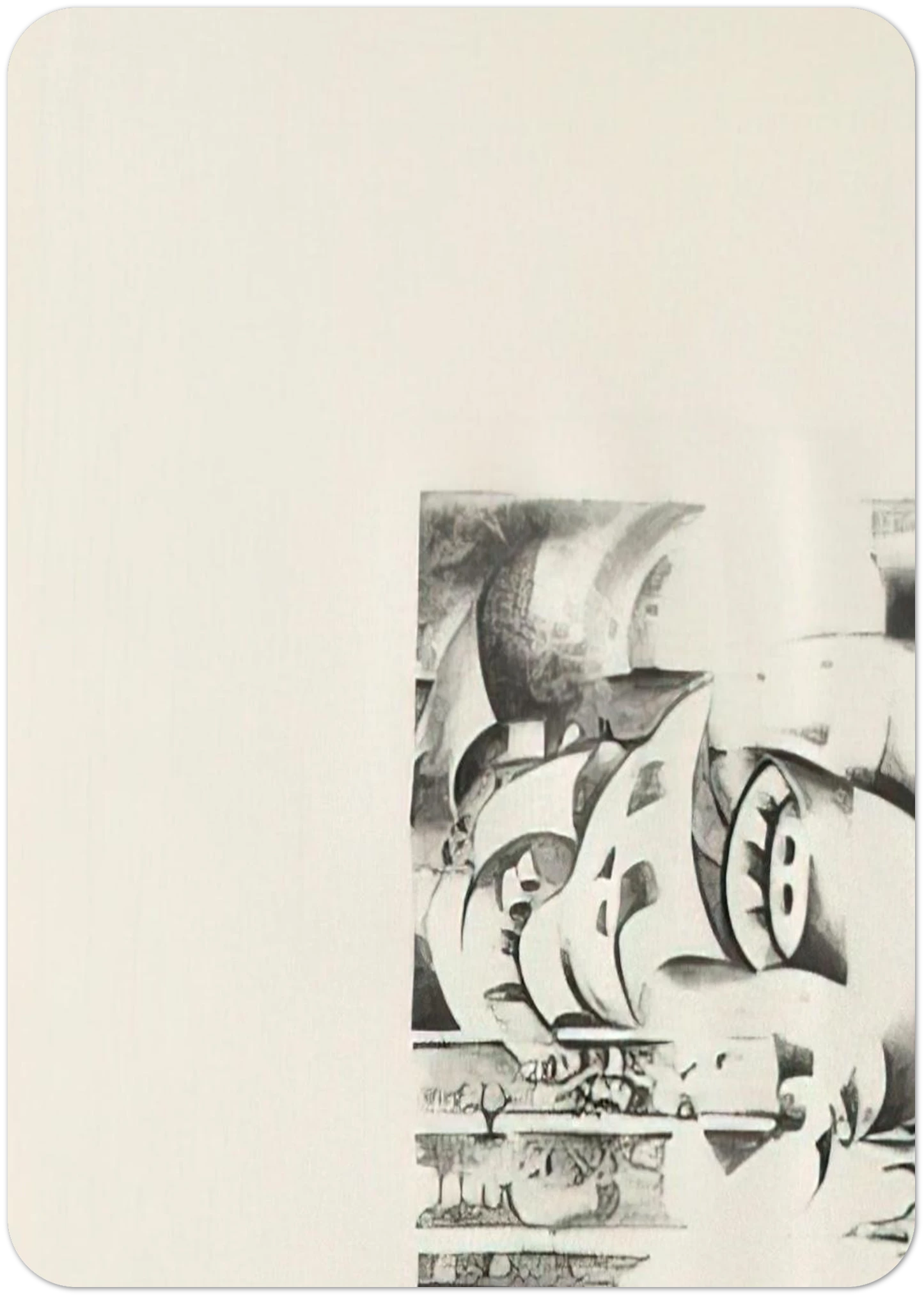 ELEVENTH STONE 1970 By Lee Bontecou Pack of 10 Post Cards | Lee Bontecou Post Cards | A6 (10.5 x 14.8 cm) - 4.1 x 5.8 inches