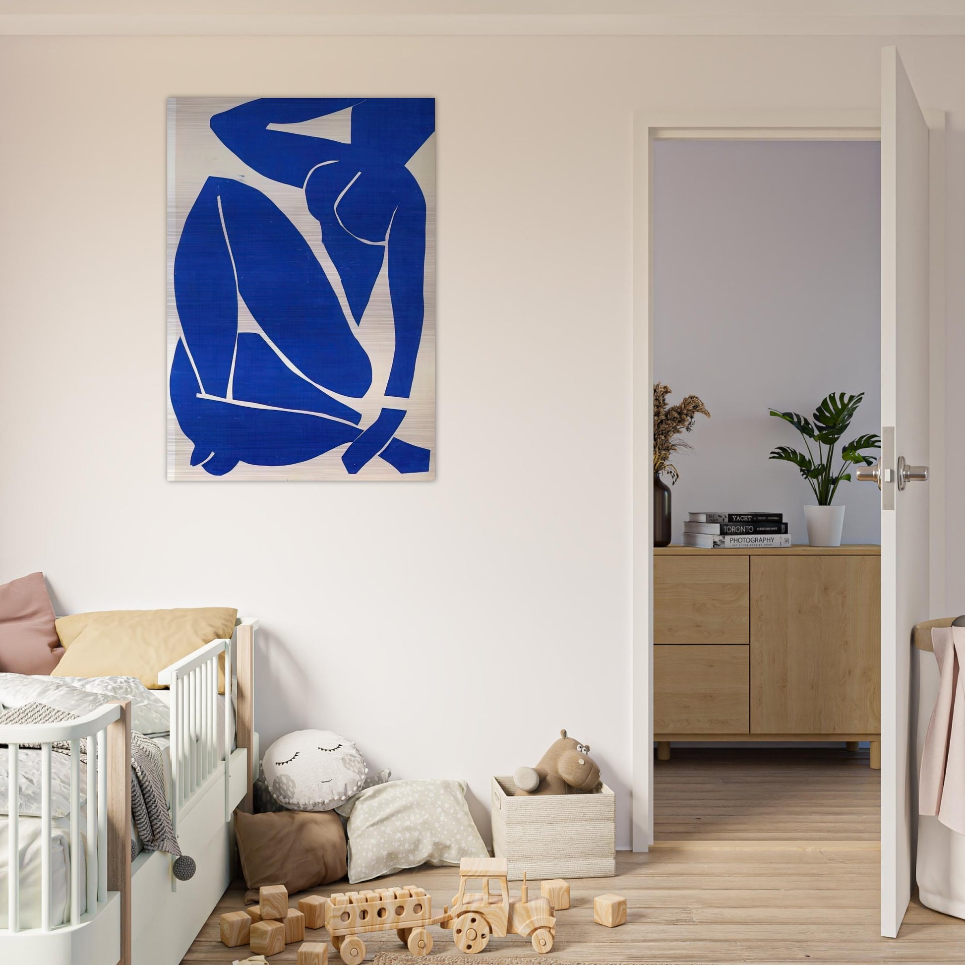 BLUE NUDE - Henri Matisse Brushed Aluminum Print - 70x100 cm / 28x40 inches | Henri Matisse Aluminum Print | Henri Matisse Prints