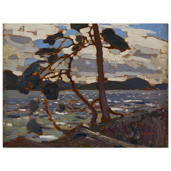 Tom Thomson - SKETCH FOR THE WEST WIND 1916  75x100 cm / 30x40inches Fine Art Poster