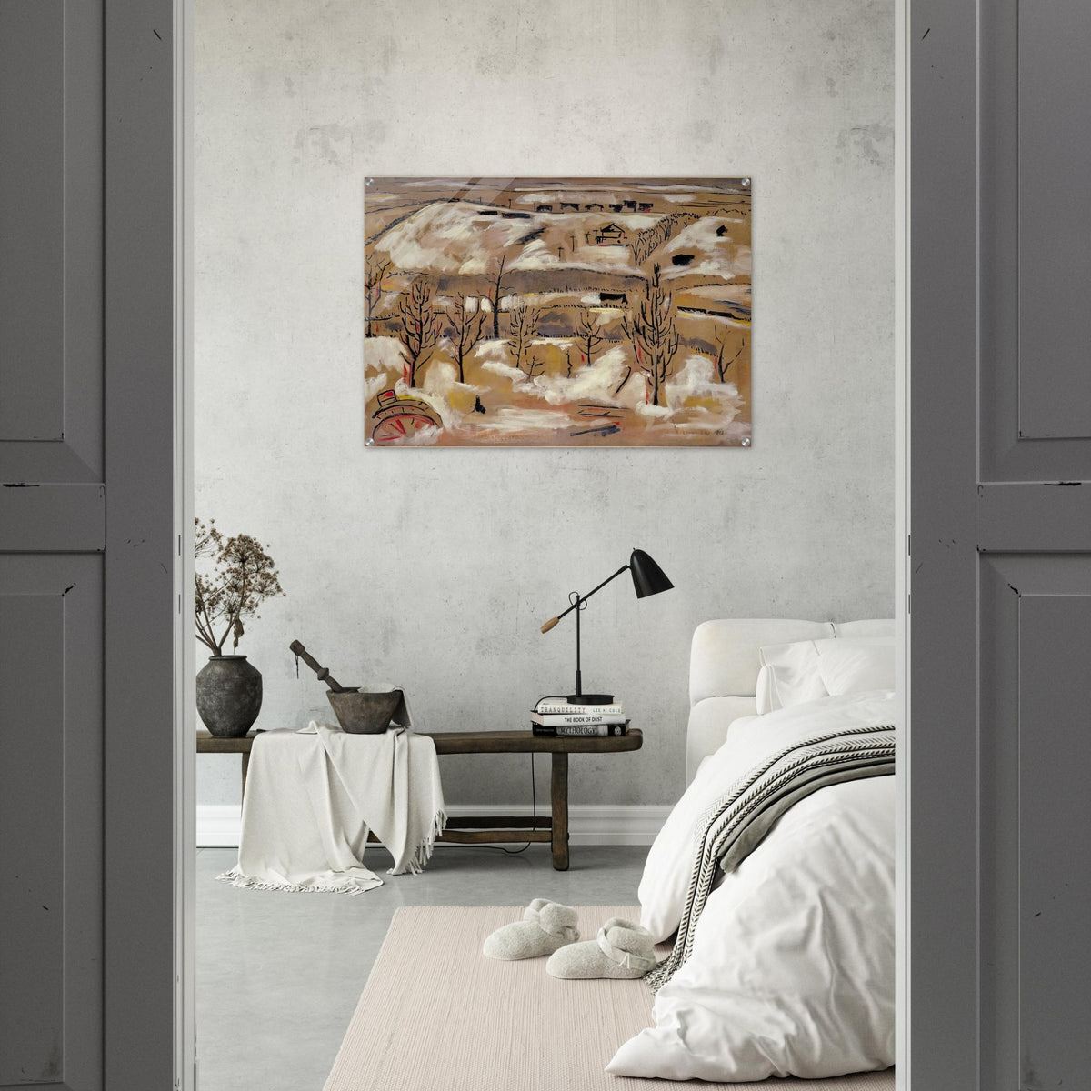 THE HILL - Man Ray Acrylic Print - 70x100 cm / 28x40″ inches | Man Ray Wall Art | Man Ray Prints