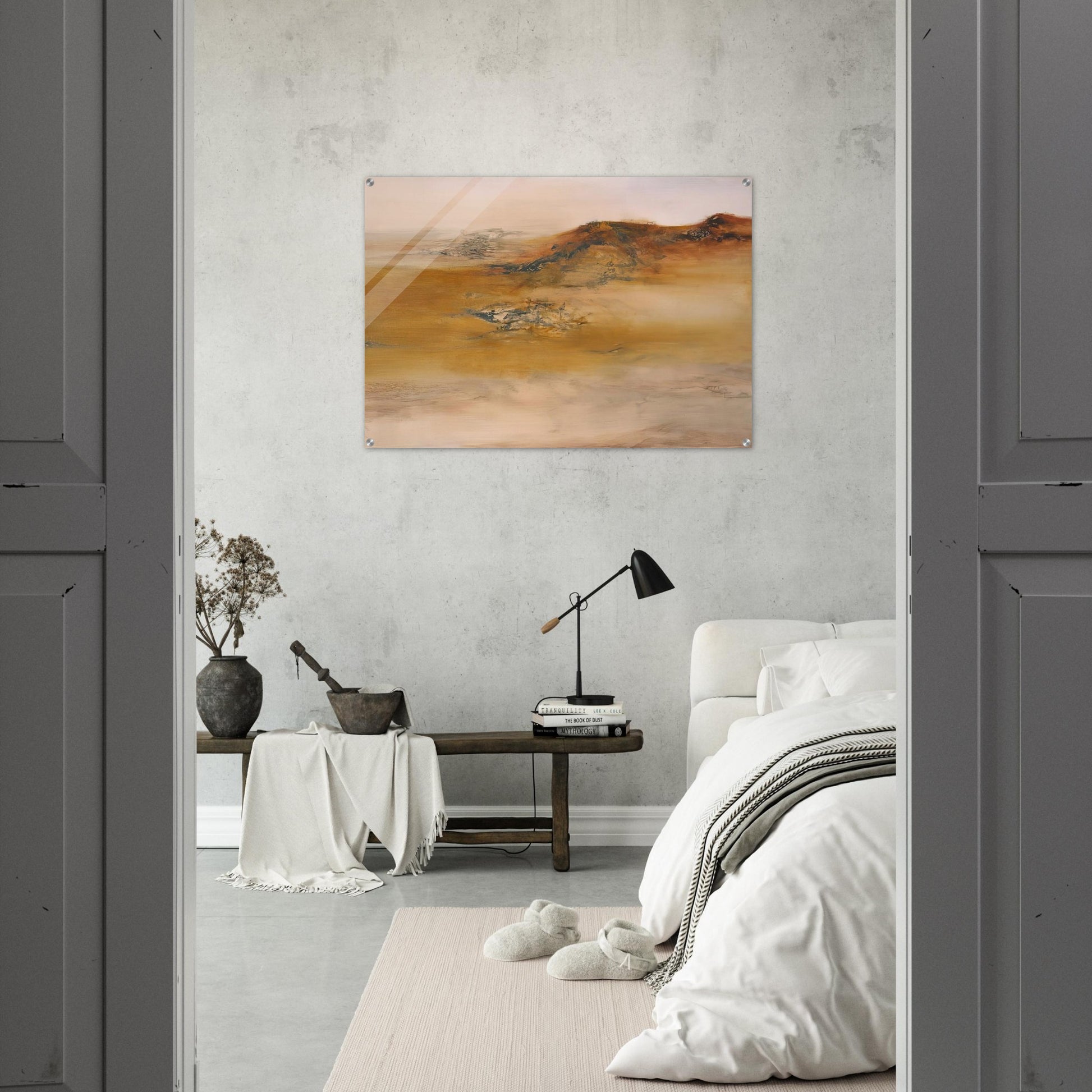 19 10 2001 2001 - Zao Wou-Ki Acrylic Print - 70x100 cm / 28x40″ inches | Zao Wou-Ki Wall Art | Zao Wou-Ki Prints