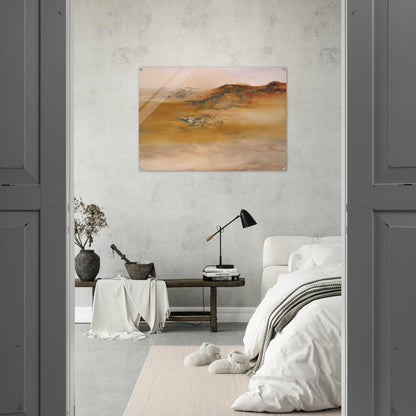 19 10 2001 2001 - Zao Wou-Ki Acrylic Print - 70x100 cm / 28x40″ inches | Zao Wou-Ki Wall Art | Zao Wou-Ki Prints