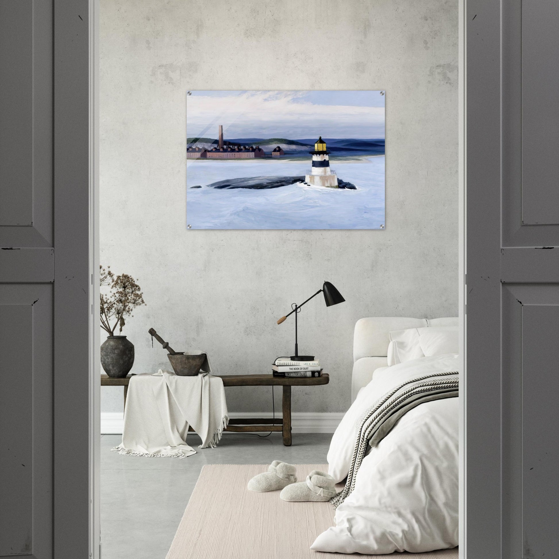 Five A.M. - Edward Hopper Acrylic Print - 70x100 cm / 28x40″ inches