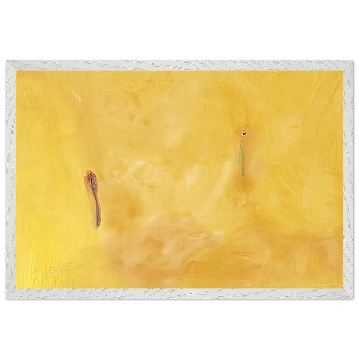 Helen Frankenthaler - Earliness - 1975 Wall art - 30x45 cm / 12x18 inches - Premium Wooden Framed Poster With Fine Art Paper-canvas - Black frame