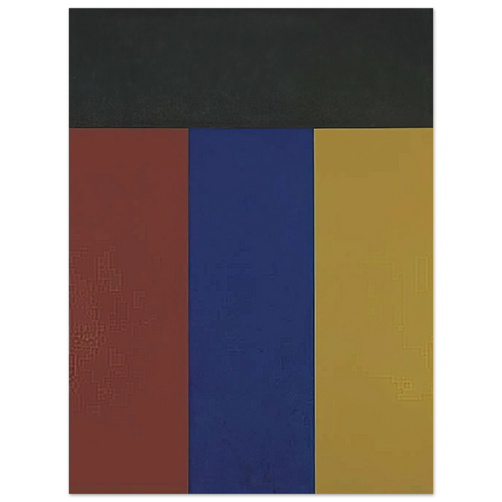 Brice Marden - Elements V - 1984  75x100 cm / 30x40inches Fine Art Poster