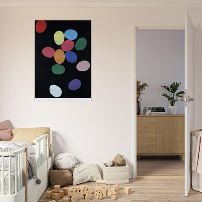Eggs - Andy Warhol Brushed Aluminum Print - 70x100 cm / 28x40 inches | Andy Warhol Aluminum Print | Andy Warhol Prints