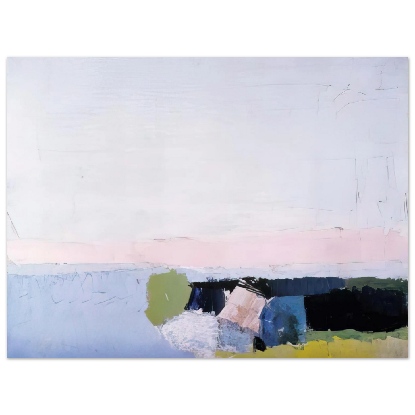 Nicolas de Stael Poster - Bord de Mer - 1952 Fine Art Poster | nicolas de staël poster