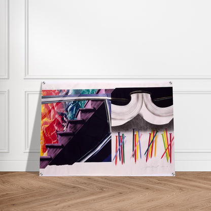 Off the Continental Divide - James Rosenquist Acrylic Print - 70x100 cm / 28x40″ inches | James Rosenquist Wall Art | James Rosenquist Prints