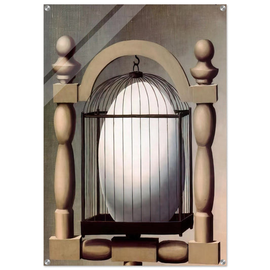 ELECTIVE AFFINITIES 1933 - Rene Magritte Acrylic Print - 70x100 cm / 28x40″ inches | Rene Magritte Wall Art | Rene Magritte Prints