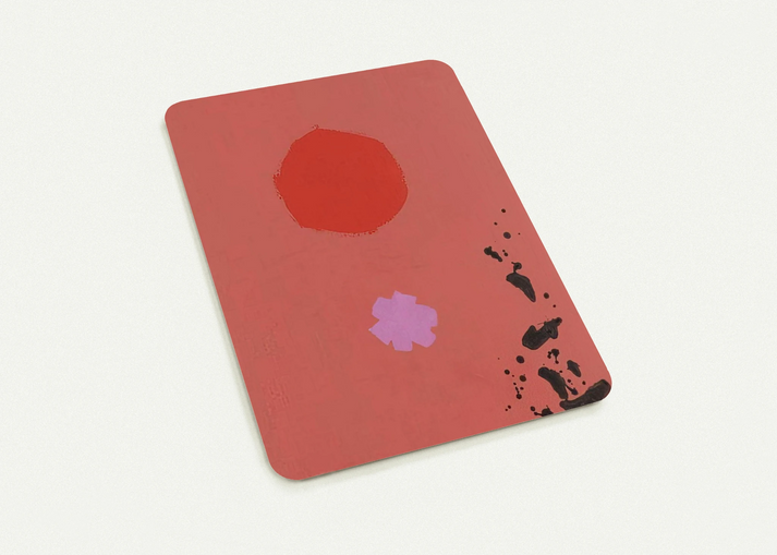Orange and Lavender No. 72 - 1970 By Adolph Gottlieb Pack of 10 Post Cards | Adolph Gottlieb Post Cards | A6 (10.5 x 14.8 cm) - 4.1 x 5.8 inches