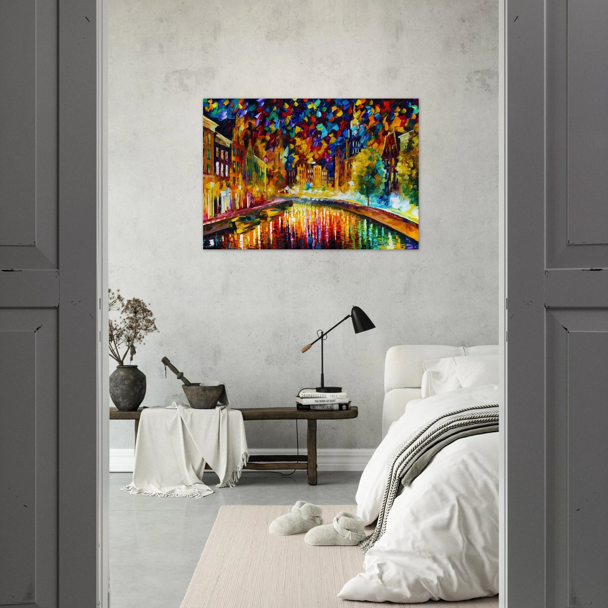Leonid Afremov - Leonid Afremov Brushed Aluminum Print - 70x100 cm / 28x40 inches | Leonid Afremov Aluminum Print | Leonid Afremov Prints