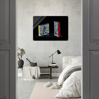 Sospensioni Colorate - 1955 - Piero Dorazio Acrylic Print - 70x100 cm / 28x40″ inches | Piero Dorazio Wall Art | Piero Dorazio Prints