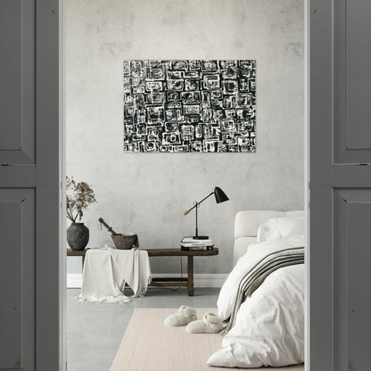 White Squares - Lee Krasner Acrylic Print - 70x100 cm / 28x40″ inches