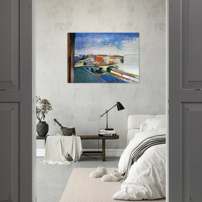 PONT SAINT MICHEL IN PARIS - Henri Matisse Brushed Aluminum Print - 70x100 cm / 28x40 inches | Henri Matisse Aluminum Print | Henri Matisse Prints
