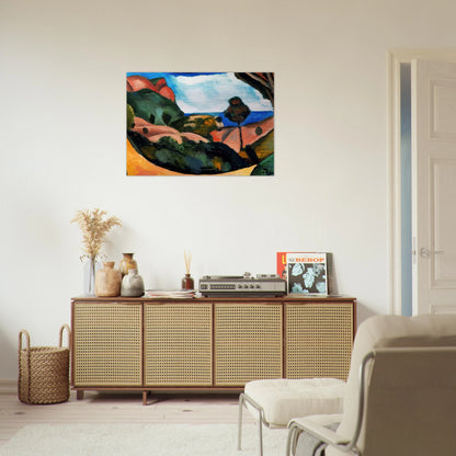 LANDSCAPE 1907 - Andre Derain Brushed Aluminum Print - 70x100 cm / 28x40 inches | Andre Derain Aluminum Print | Andre Derain Prints