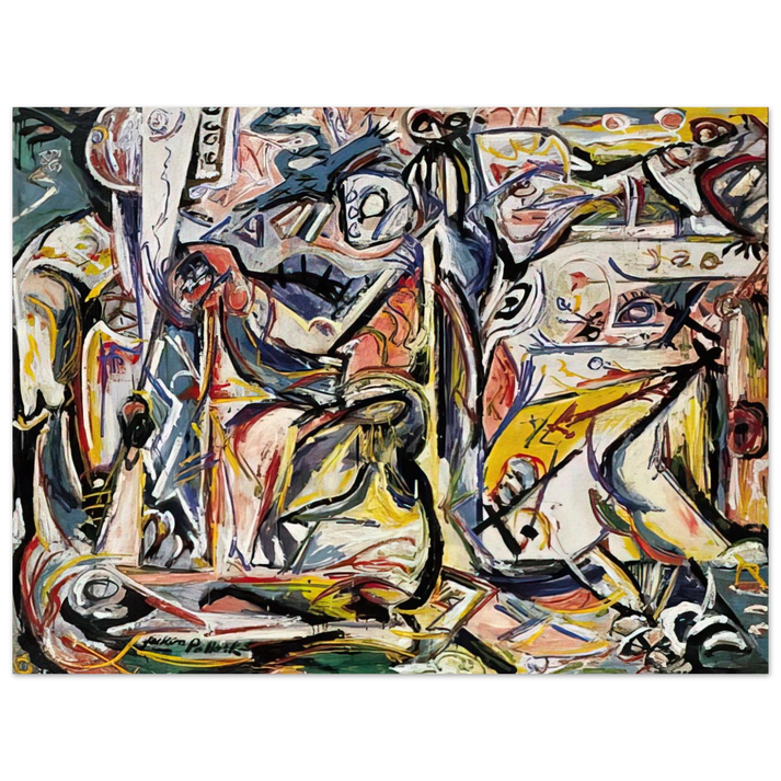 Jackson Pollock - CIRCUMCISION JANUARY 1946 1  75x100 cm / 30x40inches Fine Art Poster