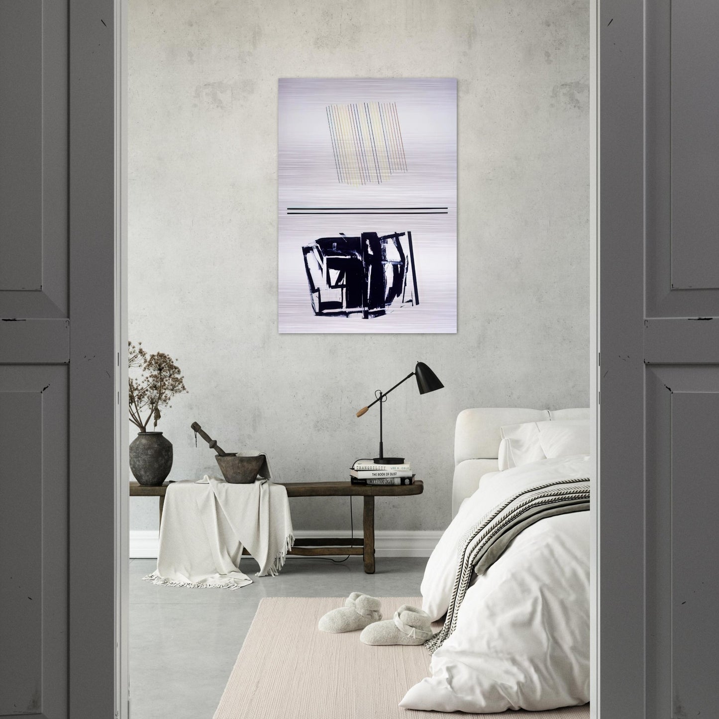 Mother Of All Paintings - 1990 - Ronnie Landfield Brushed Aluminum Print - 70x100 cm / 28x40 inches | Ronnie Landfield Aluminum Print | Ronnie Landfield Prints