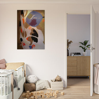 Branches - 1955 - John Ferren Brushed Aluminum Print - 70x100 cm / 28x40 inches | John Ferren Aluminum Print | John Ferren Prints