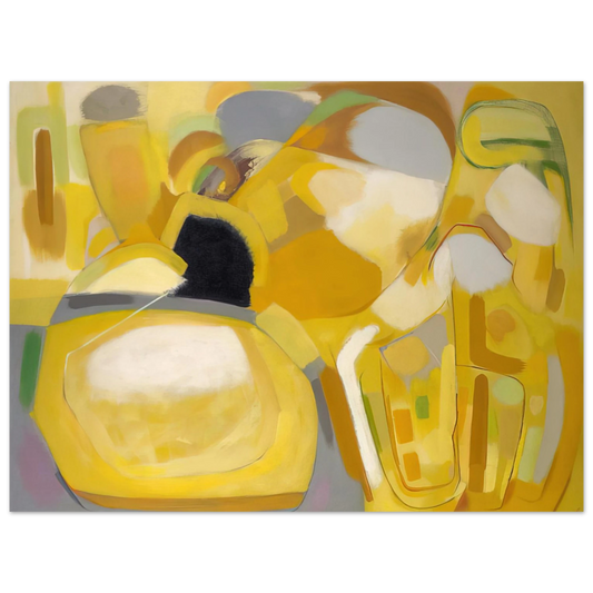 John Ferren - Desert Landscape - 1951  75x100 cm / 30x40inches Fine Art Poster