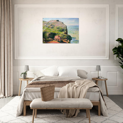 The Custom`s House - claude monet Acrylic Print - 70x100 cm / 28x40″ inches | claude monet Wall Art | claude monet Prints
