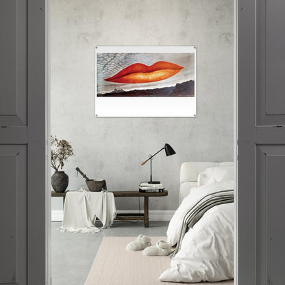 OBSERVATORY TIME THE LOVERS - Man Ray Acrylic Print - 70x100 cm / 28x40″ inches