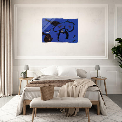G-3 - 1982 - Emil Schumacher Acrylic Print - 70x100 cm / 28x40″ inches | Emil Schumacher Wall Art | Emil Schumacher Prints