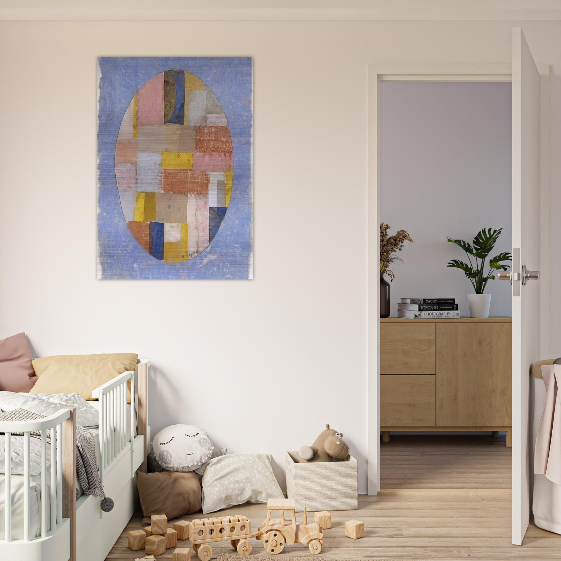 Number 453 - 1952 - Anne Ryan Brushed Aluminum Print - 70x100 cm / 28x40 inches | Anne Ryan Aluminum Print | Anne Ryan Prints