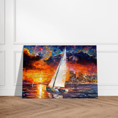 Leonid Afremov - Leonid Afremov Brushed Aluminum Print - 70x100 cm / 28x40 inches | Leonid Afremov Aluminum Print | Leonid Afremov Prints